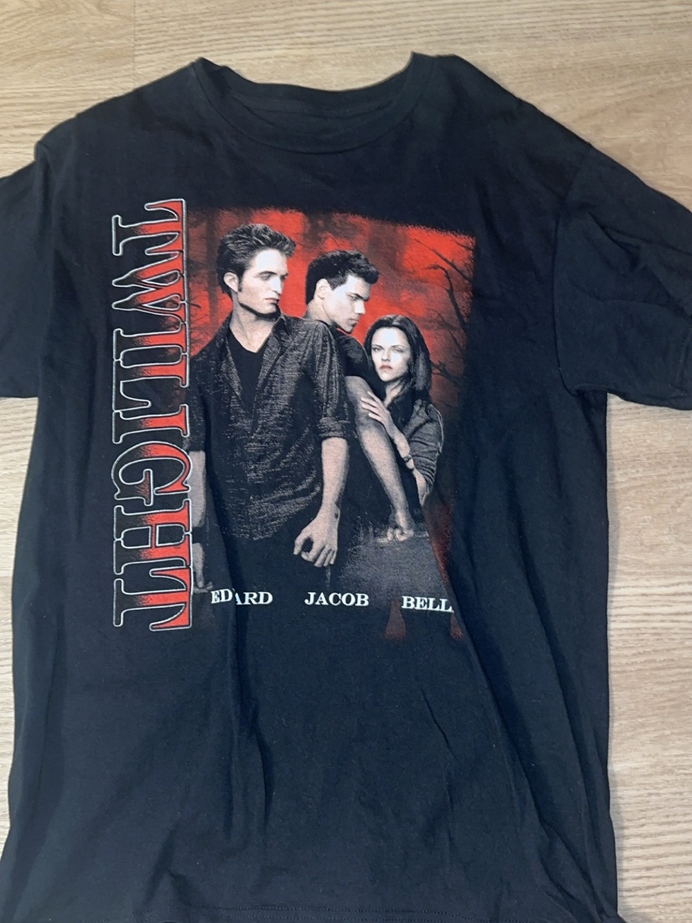 Twilight Character Graphic Tee - Black